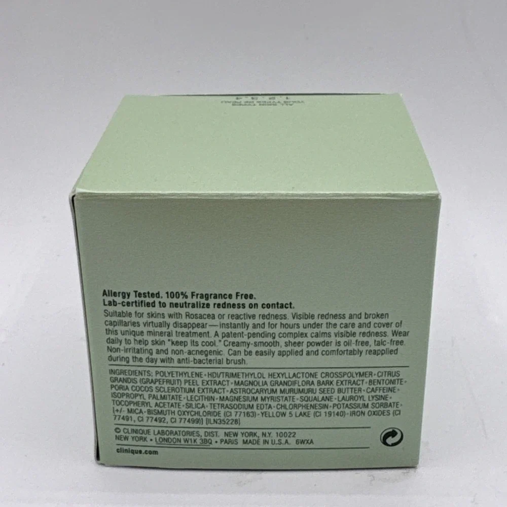 Clinique Redness Solutions Instant Relief Mineral Loose Powder .84 oz. Sealed